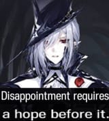 notevendisappointed