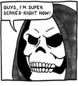 super scared
