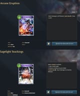 arcane eurption