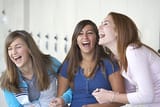 three-school-girls-laughing