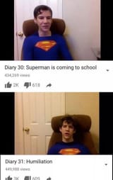 humiliated superman