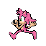 Neo Naked Amy Running