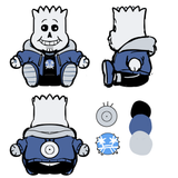 Bart undertale plush