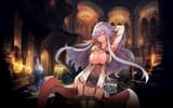 yande.re 474125 cleavage isabelle_(shadowverse) no_bra shadowverse stockings teddy thighhighs
