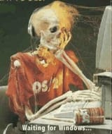 waiting skele