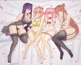 doki doki sleepover lingerie club
