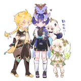 Nahida her husband camera paimon draco