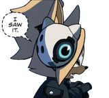 she saw it