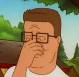 annoyed hank
