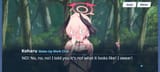 Koharu lewd swimsuit line
