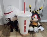 Sage and Charmy enjoy an iconic American beverage