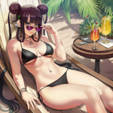 1girl, yang guifei (fate), artist_sei shoujo, artist_modare, artist_sciamano240, s-3424949355