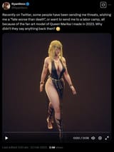 Elden Ring - RyanReos Marika Model Harrassment