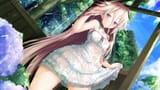 yande.re 256395 daidou dress ia_(vocaloid) see_through summer_dress vocaloid wallpaper wet wet_clothes