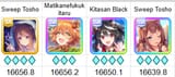 sweeped