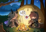 lemon and banana camping