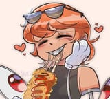 cute lil peacock eating with her shoulders out @AVIUnit