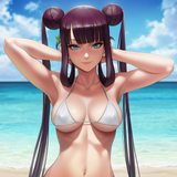 1girl, yang guifei (fate), artist_sei shoujo, artist_modare, artist_sciamano240, s-1136274742