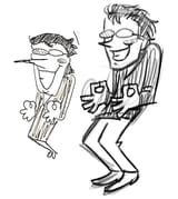 beatnik looking ass