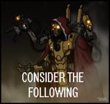 Techpriest Consider the Following