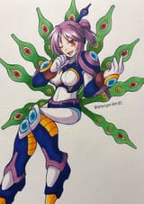 Cyber Peacock 01