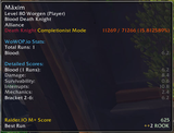 my tank&#039;s wowop scores