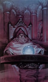Pondering my Orb (Saruman by Angus McBride)
