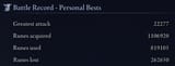 battle record bests