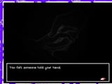 You felt someone hold your hand