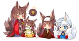 __manjuu_kaga_akagi_amagi_and_akagi_chan_azur_lane_drawn_by_putimaxi__fdc433b39f3dfda8e13528e938d589a1