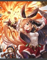 __djeeta_clarisse_and_hawkeye_granblue_fantasy_drawn_by_maruhide666__7f735468b1dde5aa840537b34167a53f