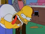 gagging homer