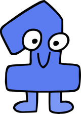 one