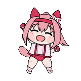ウララキャラ紹介ポーズ嬉しい耳ピコ
