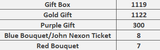 gifts