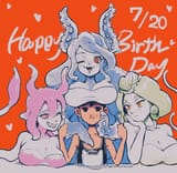 Slime Sisters Wish Omori a HBD @kononumahukai