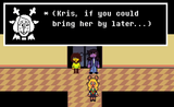 Noelle asking Kris for some bullshit