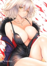__jeanne_d_arc_alter_and_jeanne_d_arc_alter_fate_and_1_more_drawn_by_yosaku_vs_hina__cc5f4a38c4cb817ed105ebe260f7494c