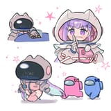 __bb_crewmate_and_bb_cosmo_fate_and_2_more_drawn_by_azu_kirara310__51696b6dcc393a6c0925f873408f8e08