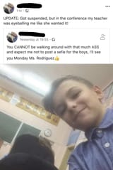chad with mommy teacher
