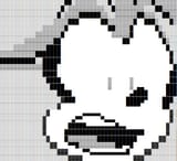 Silver Surprised in ASCII
