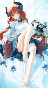 __nilou_and_nilou_genshin_impact_drawn_by_haku89__ef7323c6376a961a99fa36da3fc8b0de