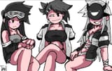 salty trio