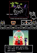 chair monster smile deltarune