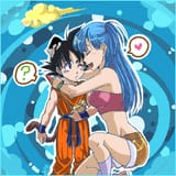 GokuBulma-hugs