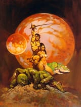Dejah Thoris A Princess of Mars by Frank Frazetta