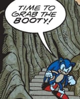 Sonic grab booty