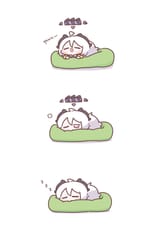 hina sleepy @BlueMaka42