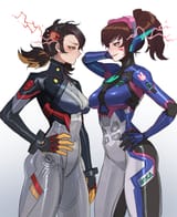 __d_va_and_peni_parker_marvel_and_4_more_drawn_by_ratatatat74__9d2da52ff6358156c33aa3a64f035675