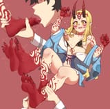 __fujimaru_ritsuka_and_ibaraki_douji_fate_and_1_more_drawn_by_todding__dd8d26cdcfc18374944de9ecc8e7054e